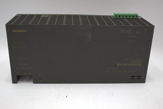 Siemens 6EP1436-2BA00 SITOP Power 20 Power Supply