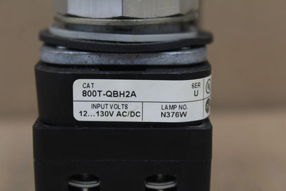 Allen Bradley 800T-QBH2A Amber Push Button