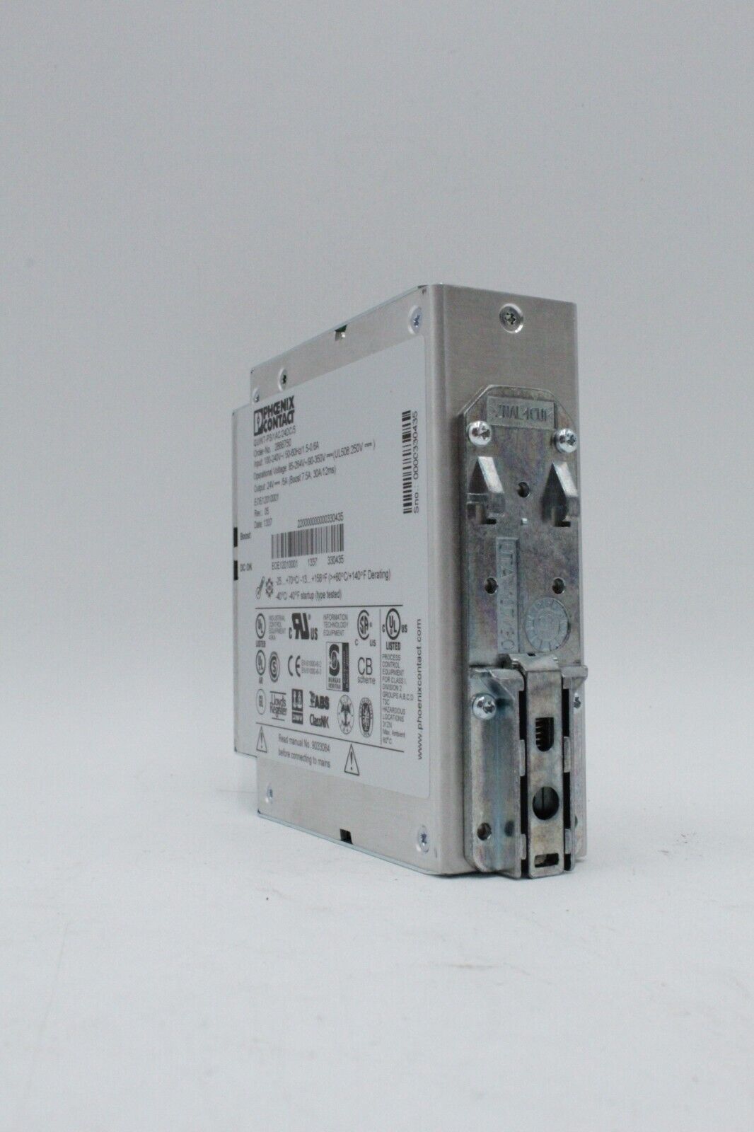 Phoenix Contact QUINT-PS/1AC/24DC/5 1-Phase Power Supply