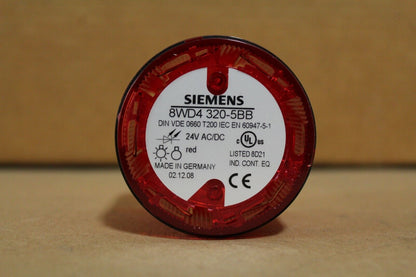 SIEMENS 8WD4320-5BB RED STEADY STACK LIGHT