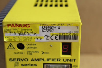 Fanuc A06B-6093-H152 Servo Amplifier Unit