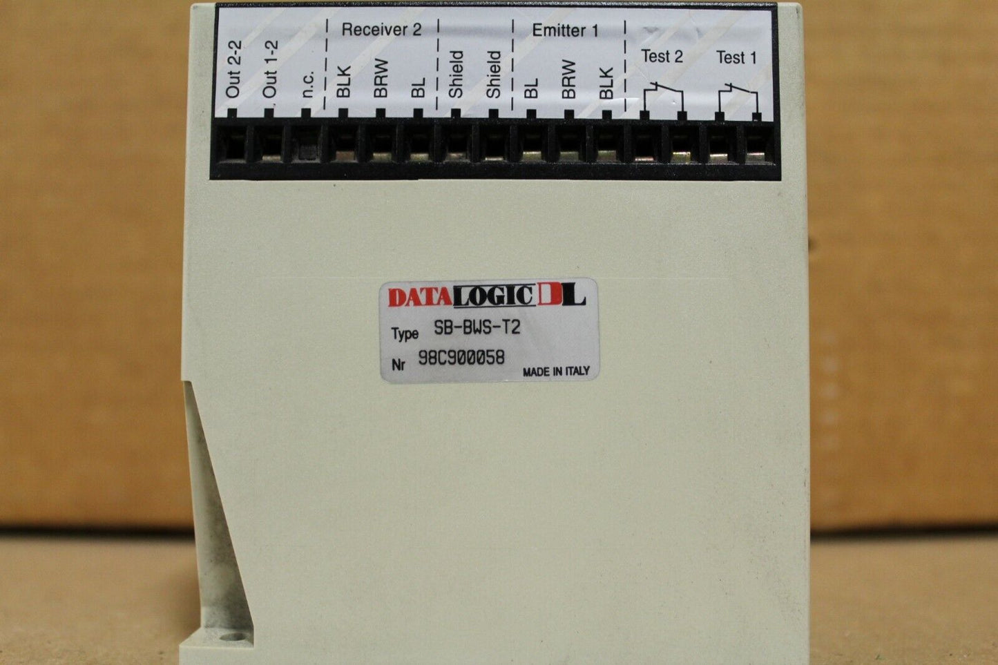 Data Logic SB-BWS-T2 Saftey Control Unit