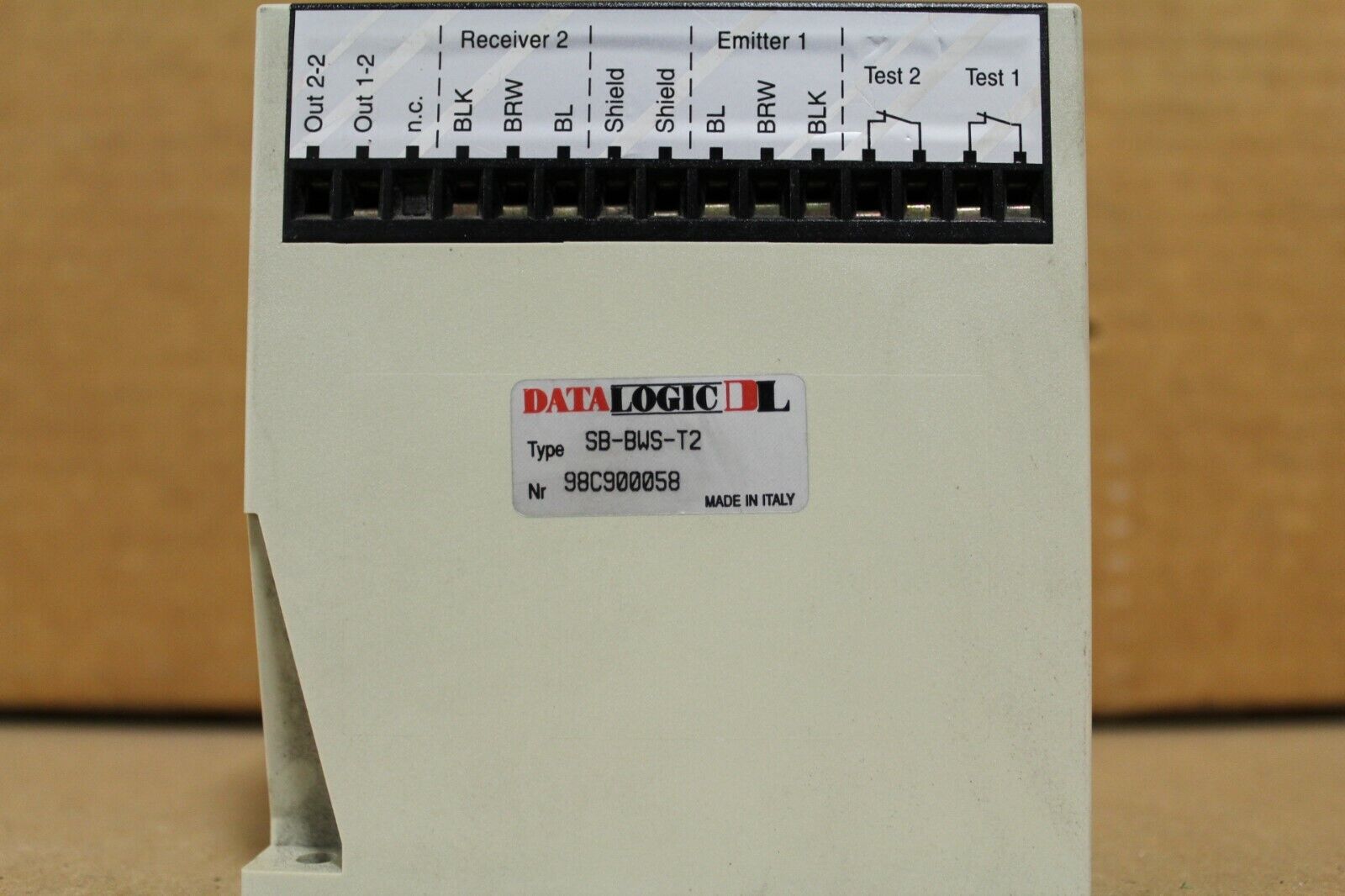 Data Logic SB-BWS-T2 Saftey Control Unit