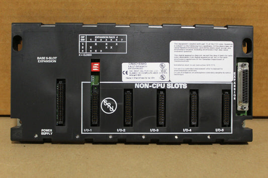 GE Fanuc IC693CHS398G 5 Slot Expansion EMI