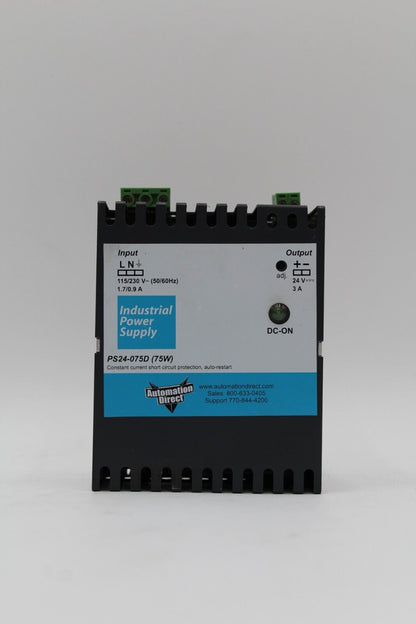 Automation Direct PS24-075D Industrial Power Supply