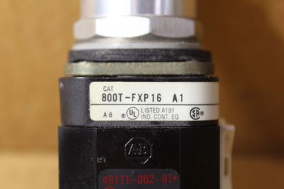 Allen-Bradley 800T-FXP16A1 Amber Push Button