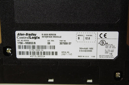 Allen-Bradley 1756-M08SE/B ControlLogix 8 Axis Sercos Interface Module