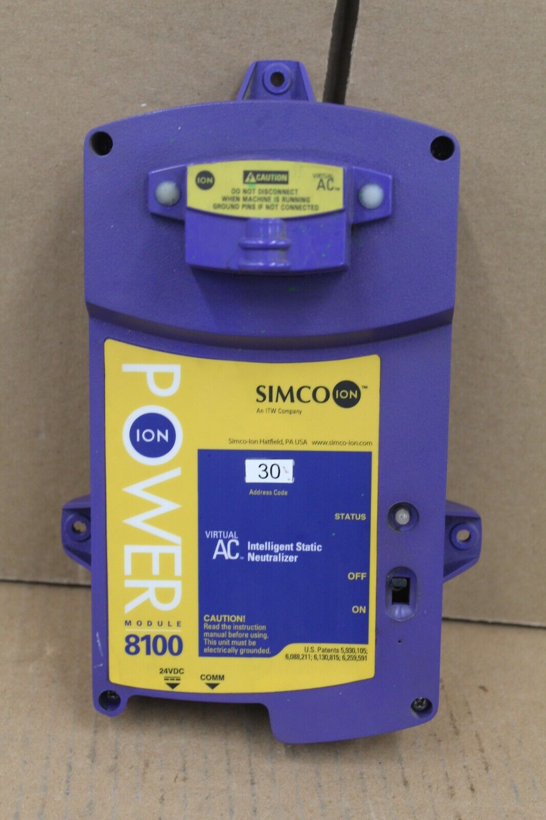 Simco 91-8100P Power Controller