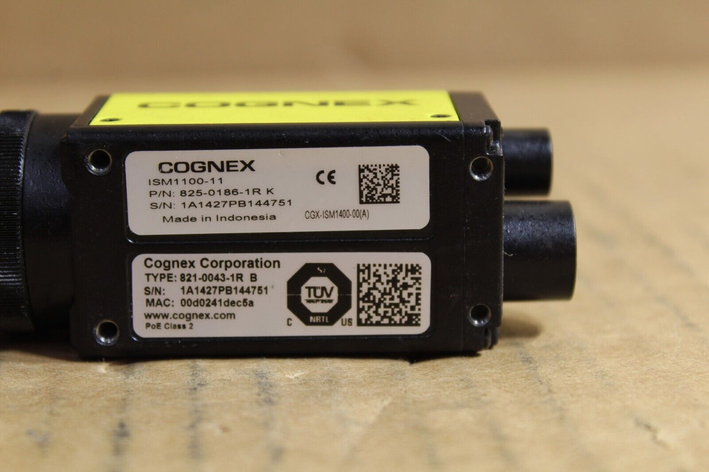 Cognex 825-0186-1R / 821-0043-1R B Insight Micro Vision Camera