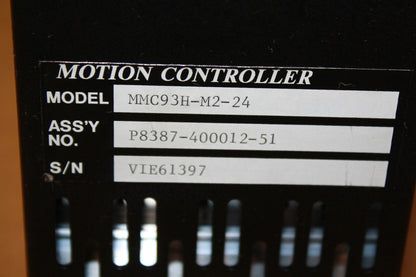 MICROMATIC TEXTRON MOTION CONTROLLER MMC93H-M2-24