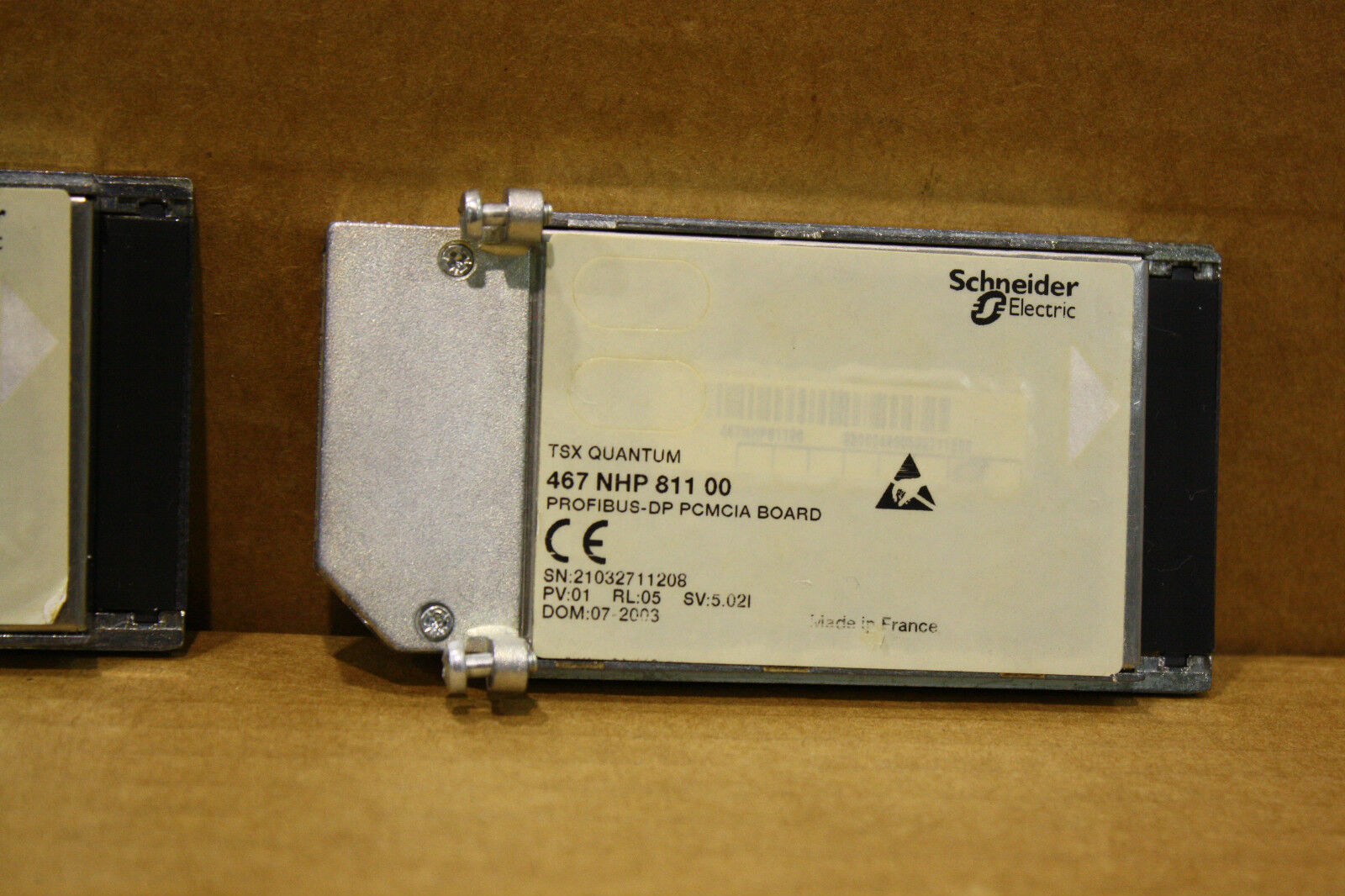 TELEMECANIQUE TSX QUANTUM 467 NHP 811 00 PROFIBUS DP PCMCIA BOARD
