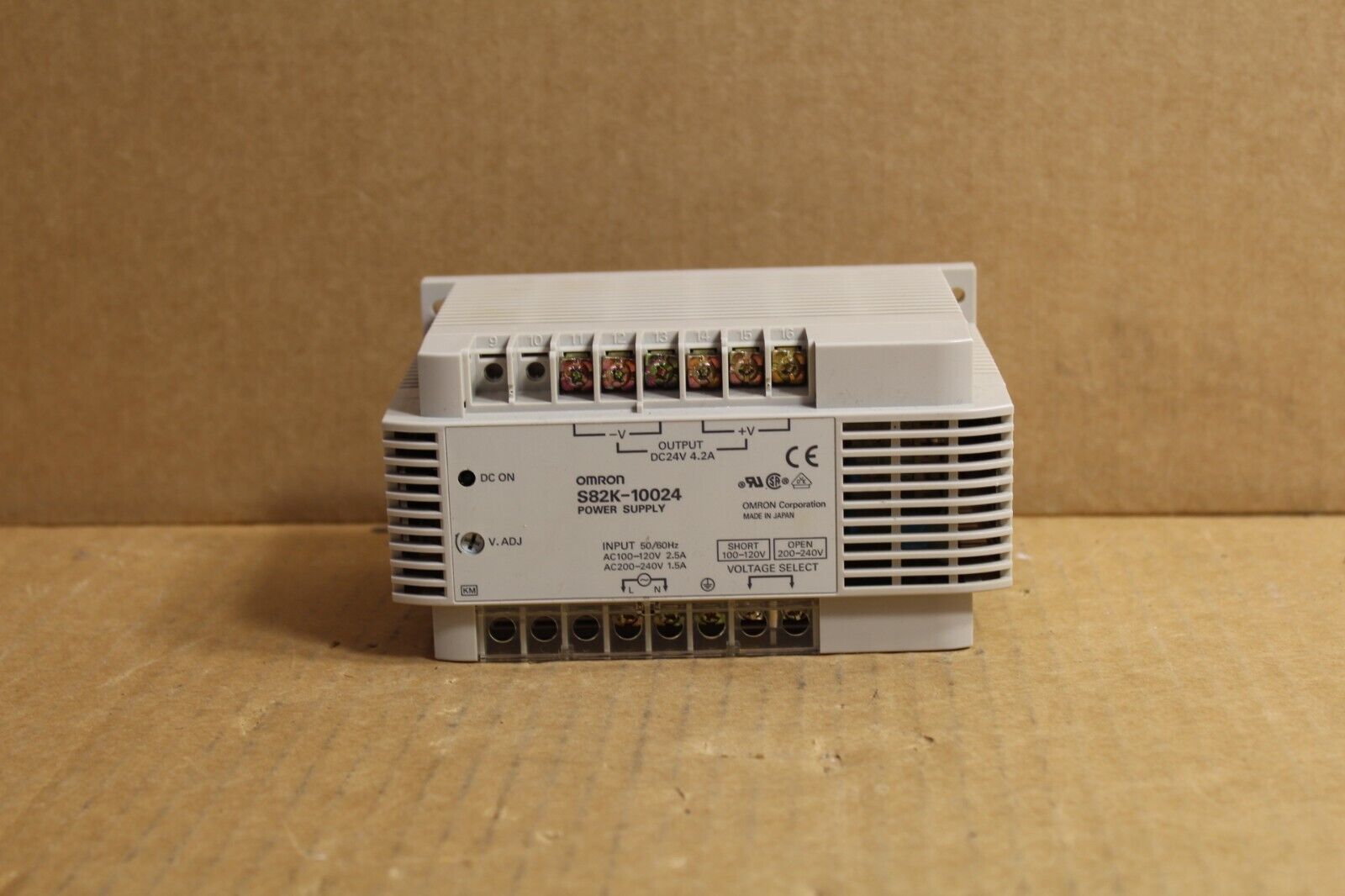 Omron S82K-10024 Power Supply