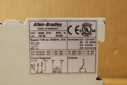 Allen-Bradley 809S-E1D Voltage Monitor