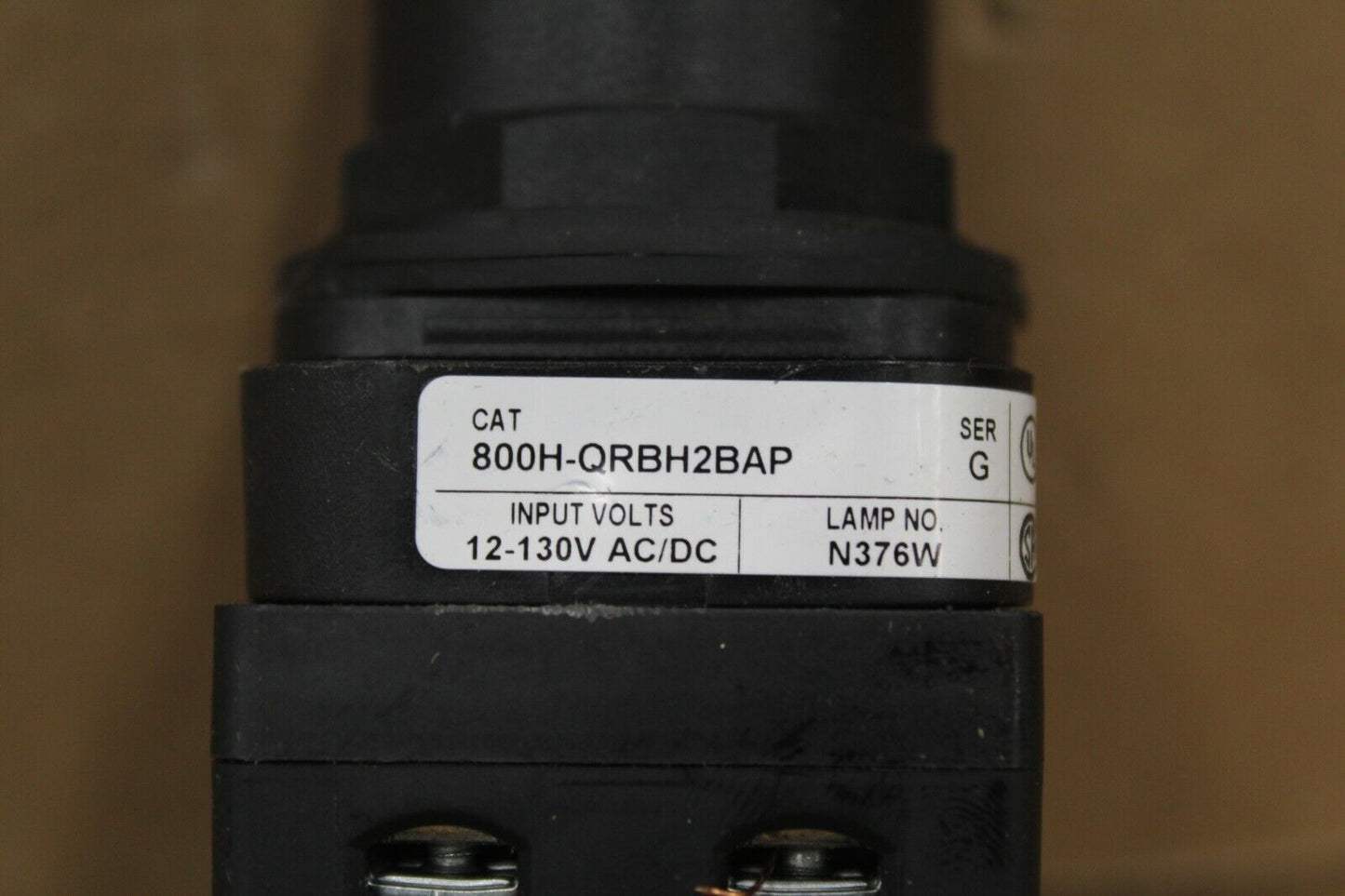 Allen Bradley 800H-QRBH2BAP Blue Push Button