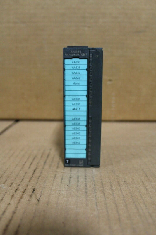 Siemens 6ES7335-7HG01-0AB0 Simatic Analog Card