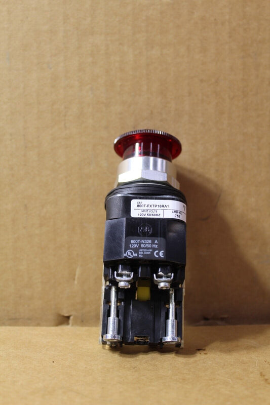 Allen-Bradley 800T-FXTP16RA1 Red Push Button
