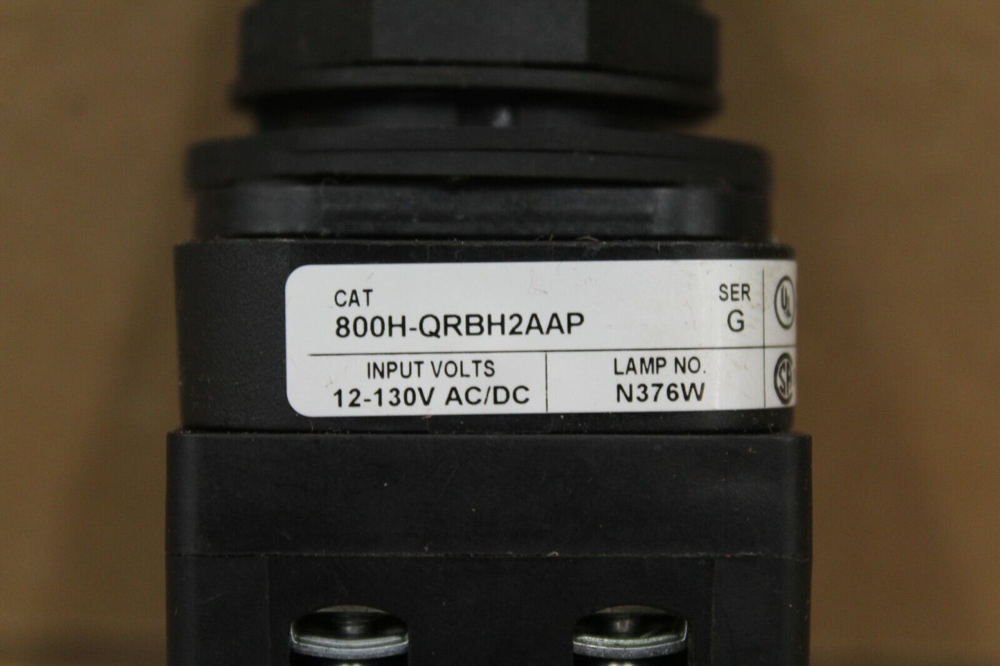 Allen Bradley 800H-QRBH2AAP Green Push Button