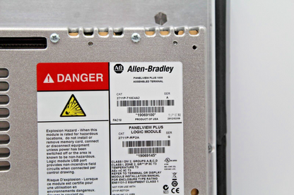 Allen-Bradley 2711P-T10C4A2 PanelView Plus 1000 Touch Panel