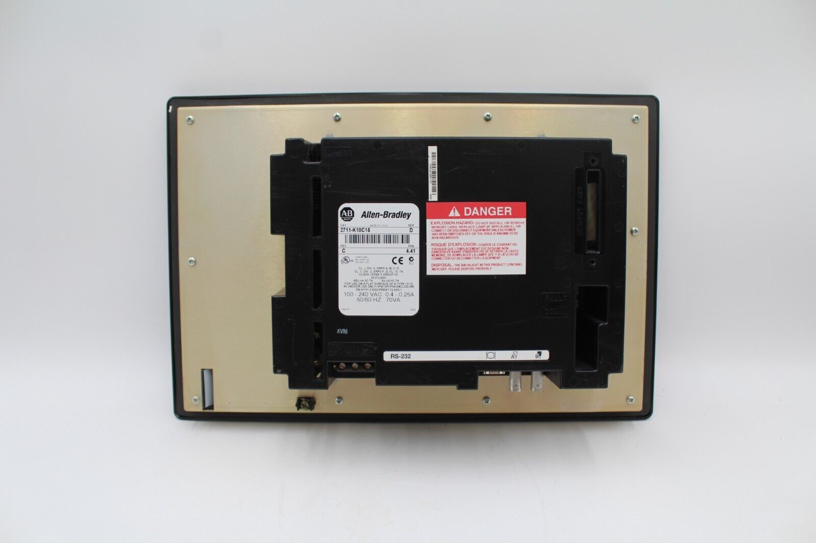 Allen-Bradley 2711-K10C15 PanelView 1000 Operator Interface Panel