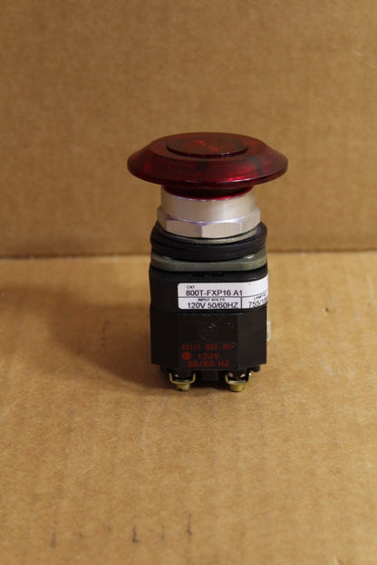 Allen-Bradley 800T-FXP16A1 Red Push Button