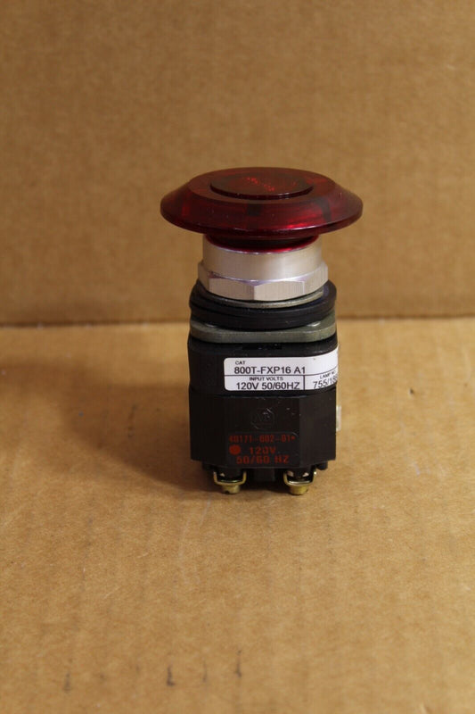 Allen-Bradley 800T-FXP16A1 Red Push Button