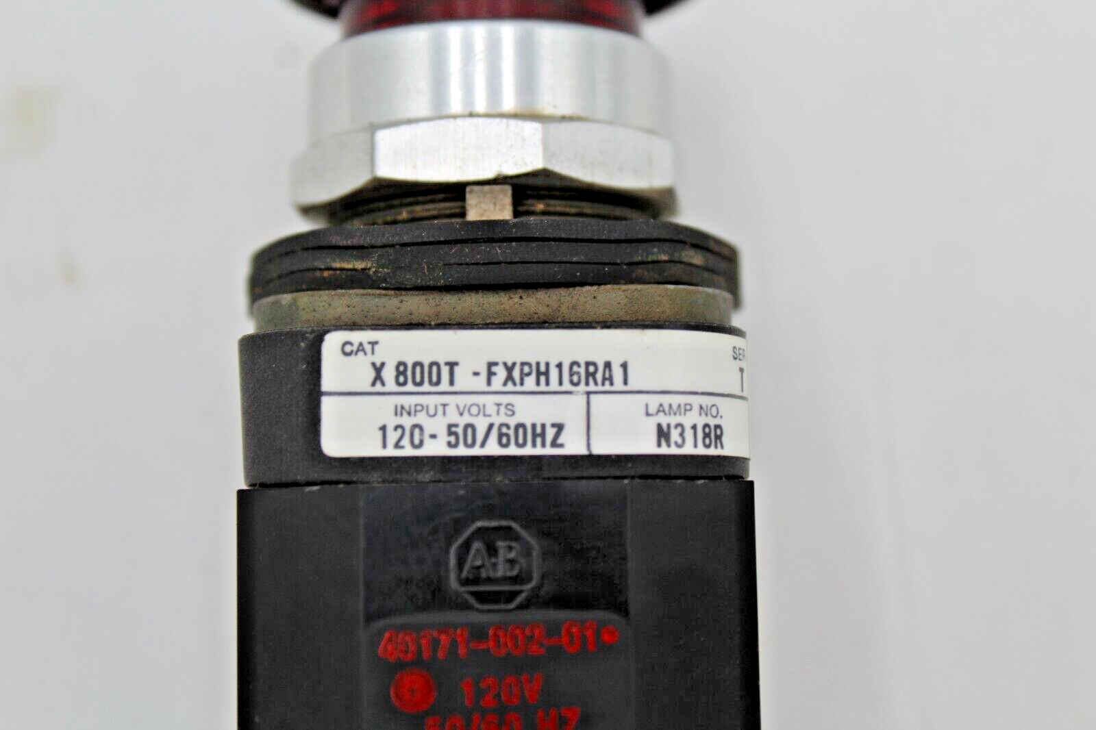 Allen Bradley X 800T-FXPH16RA1 E-Stop Push Button