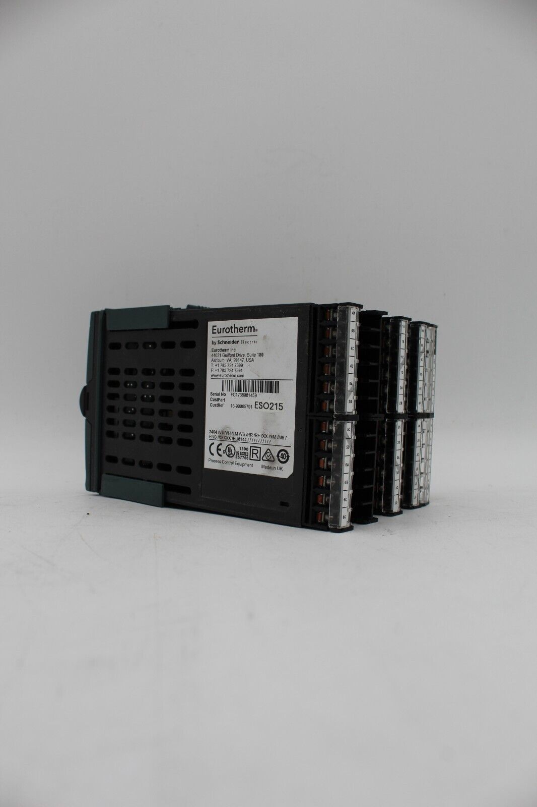 Eurotherm 2404/V4/VH/TM/VS/RR/RF/XX/YM/M6/ENG/XXXXX/EU0144 Temp Controller