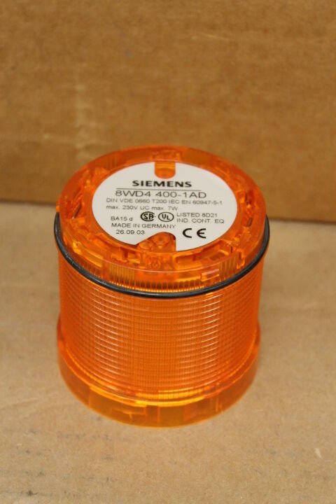 SIEMENS 8WD4 400-1AD ORANGE STACK TOWER LIGHT