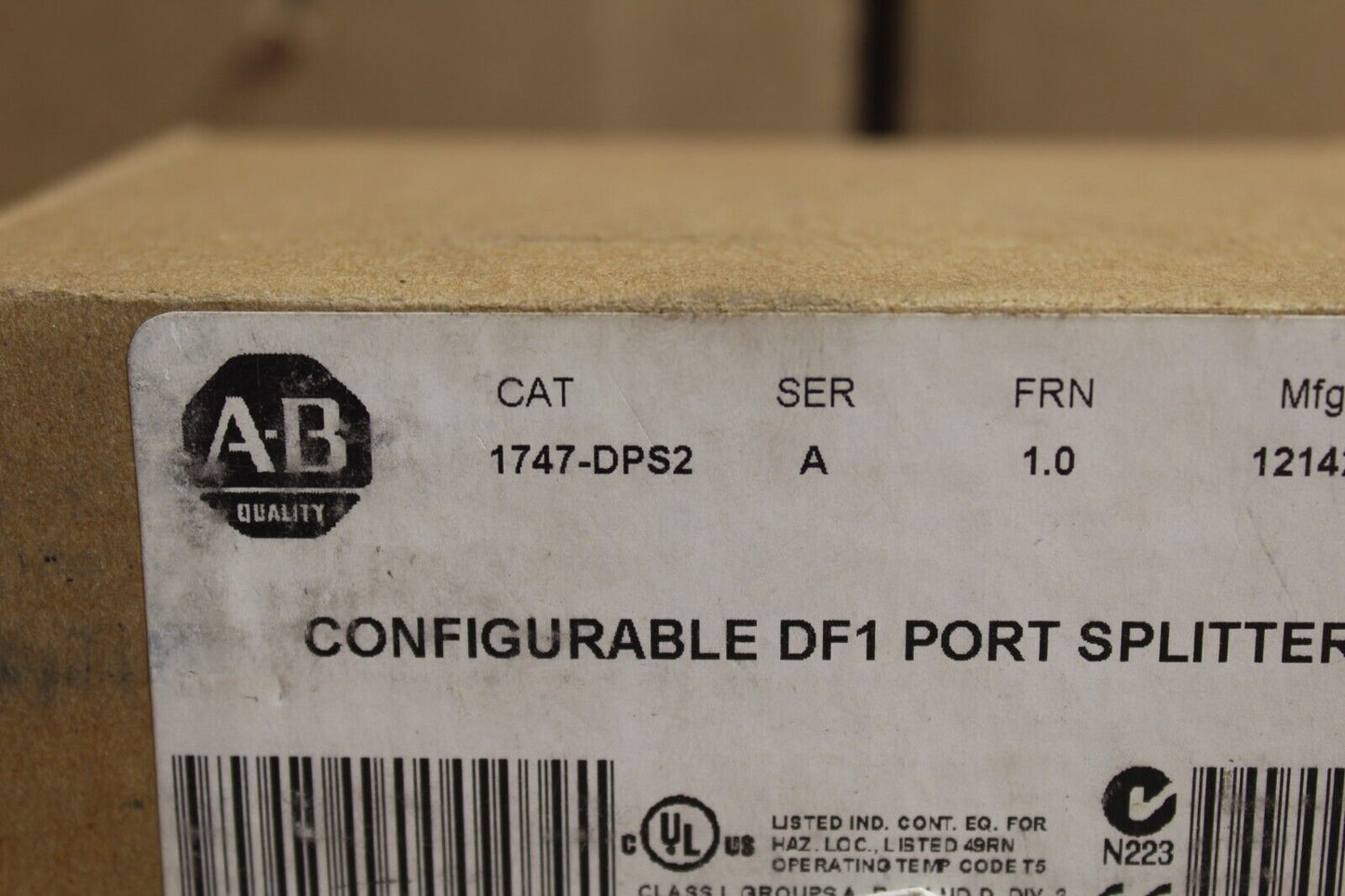 Allen Bradley 1747-DPS2 Port Splitter