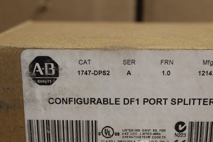 Allen Bradley 1747-DPS2 Port Splitter