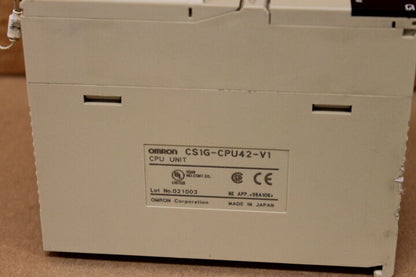 OMRON CS1G-CPU42-V1 CPU