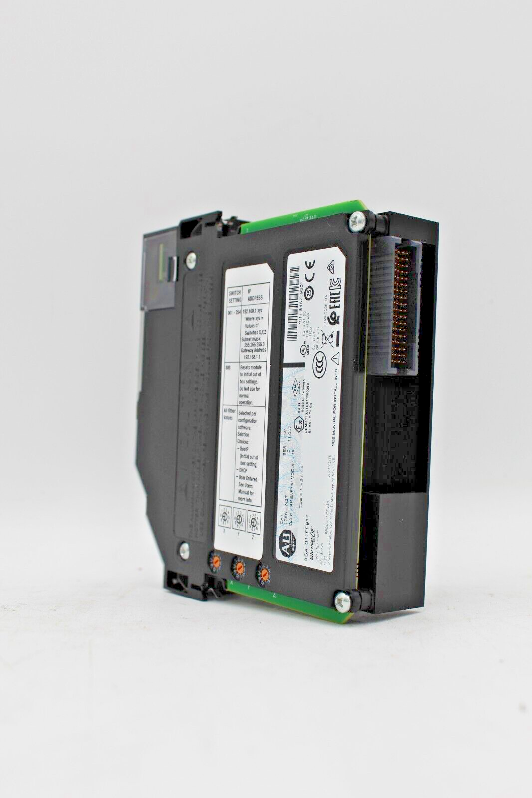 Allen-Bradley 2021 1756-EN2T /D CLX HI-CAP ENET/IP Module NNB