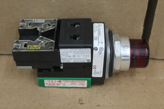 Allen Bradley 800T-FXJQH2RAP Red Push Button