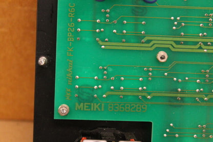 MEIKI 8368289 CONTROL BOARD