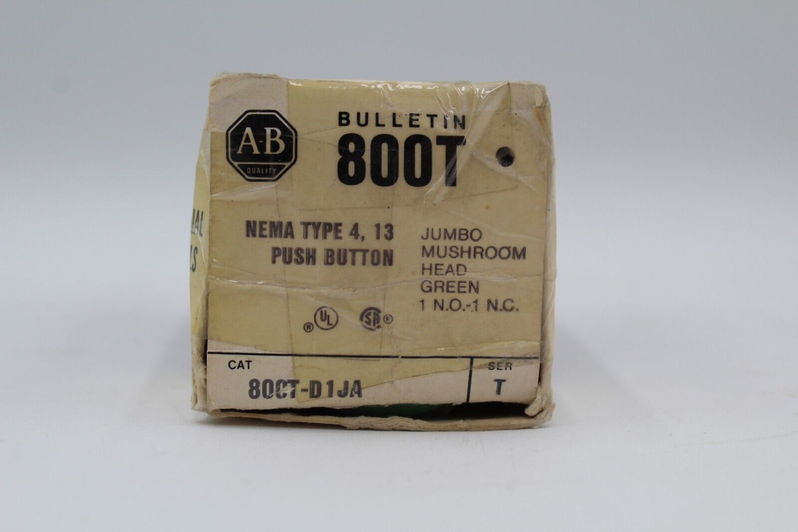 Allen Bradley 800T-D1JA Jumbo Mushroom Head Push Button
