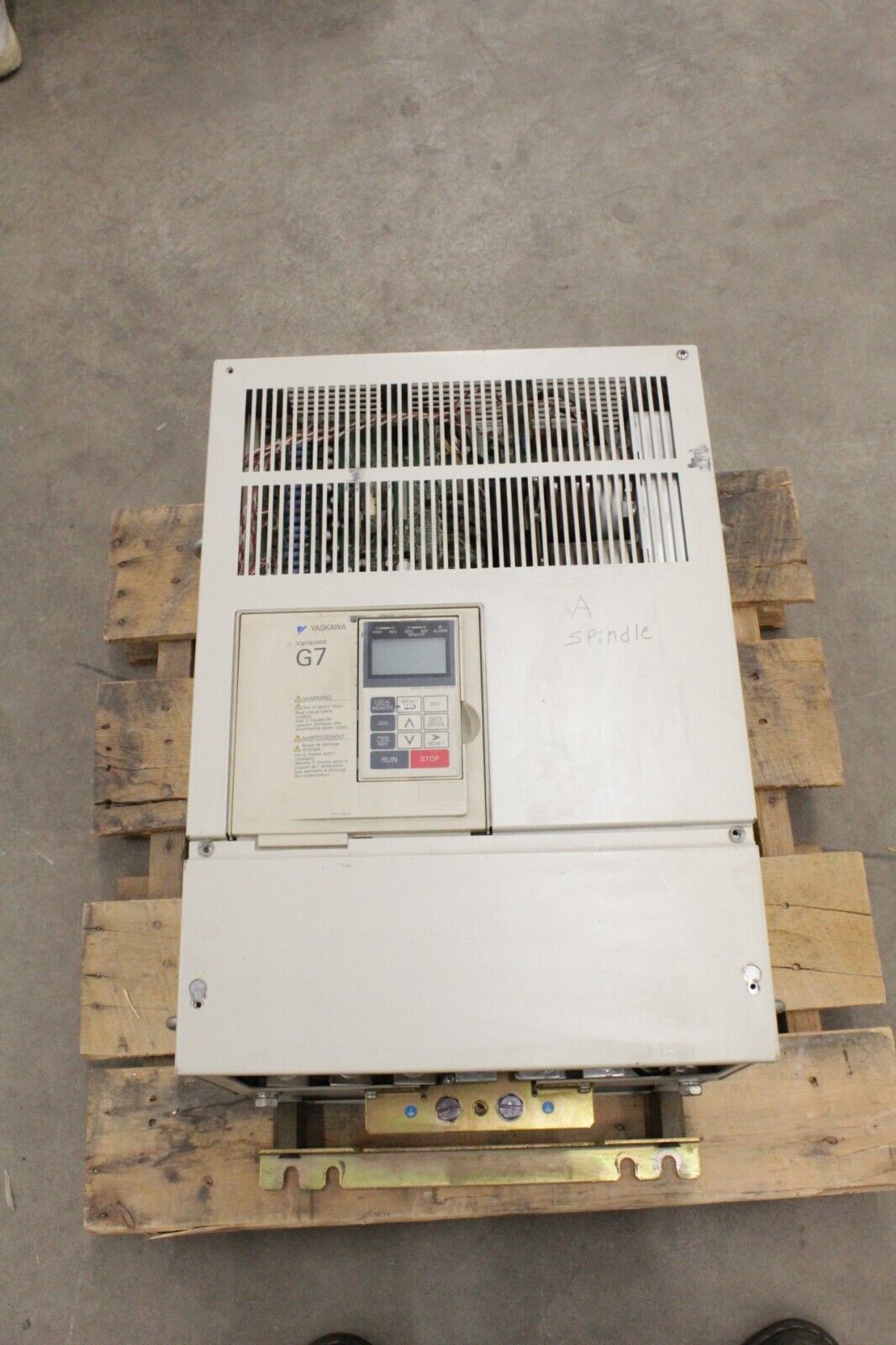 Yaskawa CIMR-G7U2037 G7 Varispeed Inverter Drive