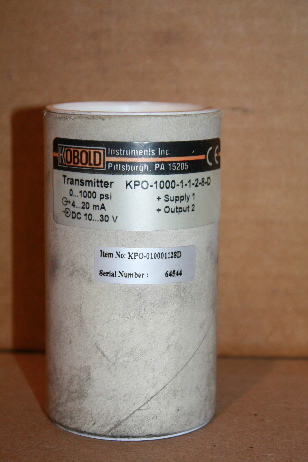 KOBOLD KPO-1000-1-1-2-8-D TRANSMITTER KPO-010001128D