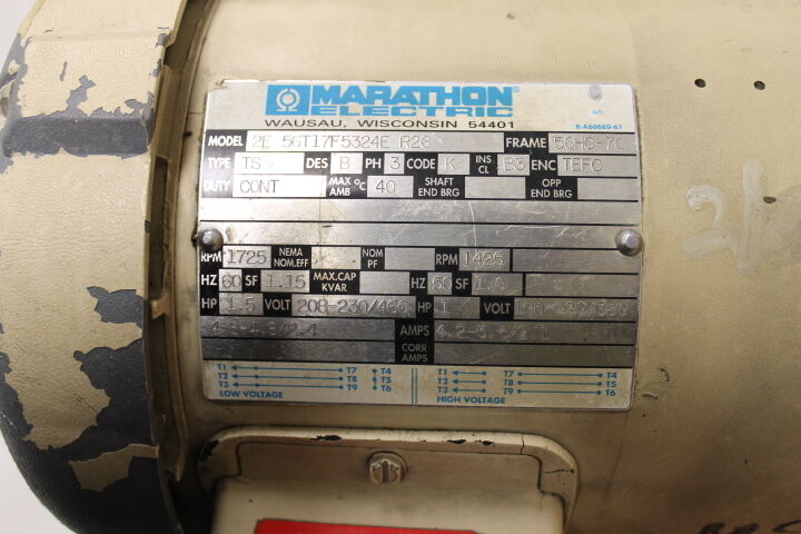 MARATHON DIRECTORR WELCH 8834 PUMP 2E56T17F5324ER26