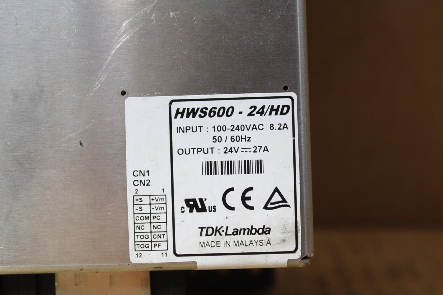 TPK Lambda HWS600-24/HD Power Supply