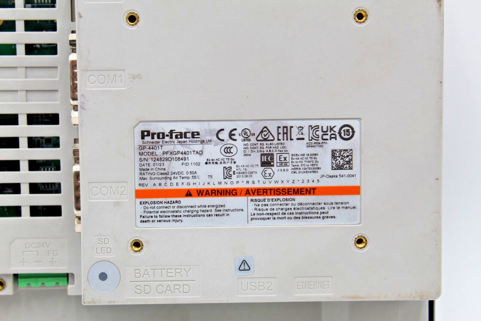 Pro-Face GP-4401T PFXGP4401TAD Touch Panel NNB