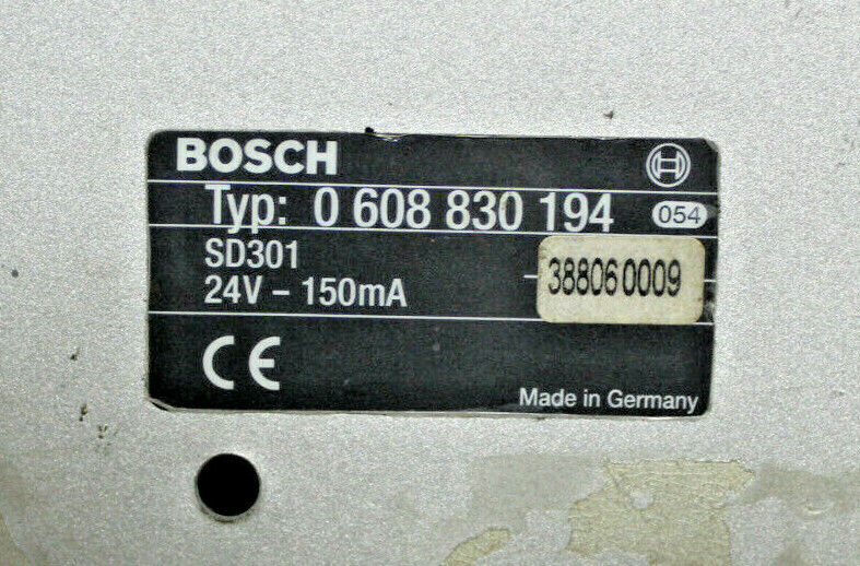 Bosch Rexroth 0 608 830 194 Operator Display