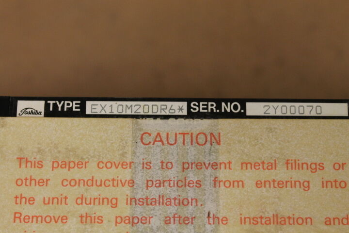 TOSHIBA EX10-M20DR6 USPP CPU MODULE