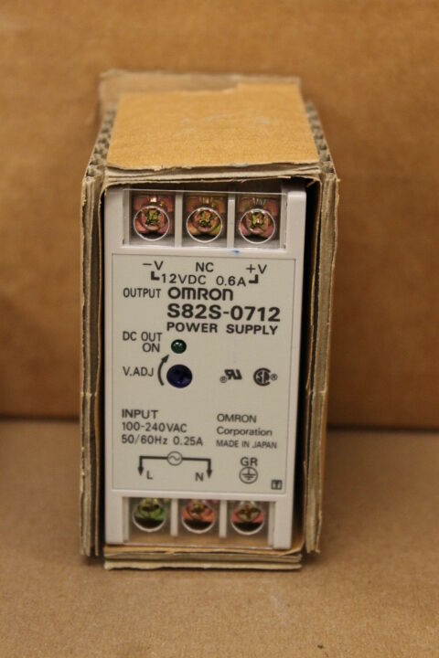 OMRON S82S-0712 POWER SUPPLY