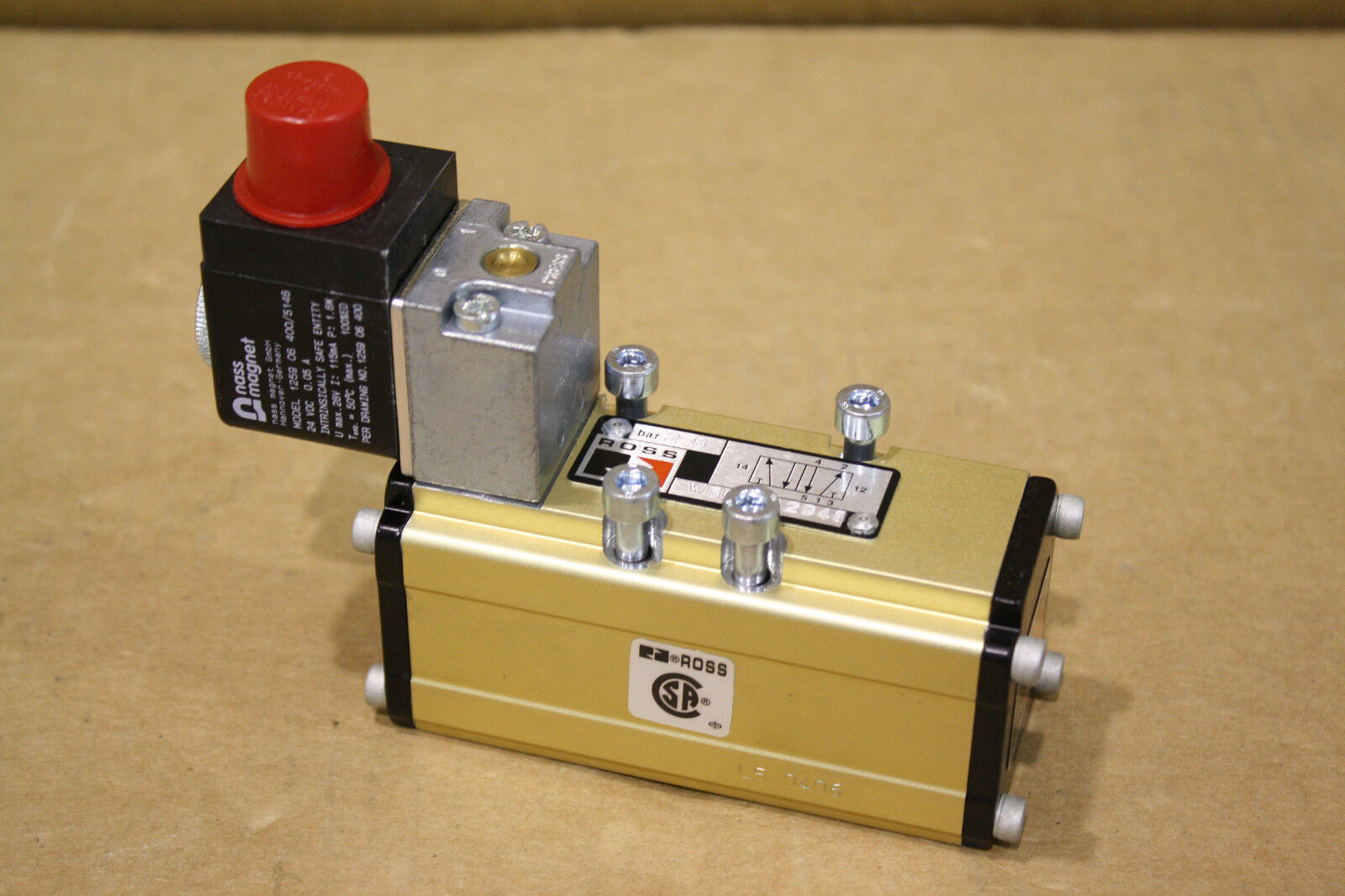 ROSS W6076A2948 SOLENOID VALVE