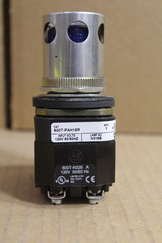 Allen Bradley 800T-PAH16B Blue Push Button