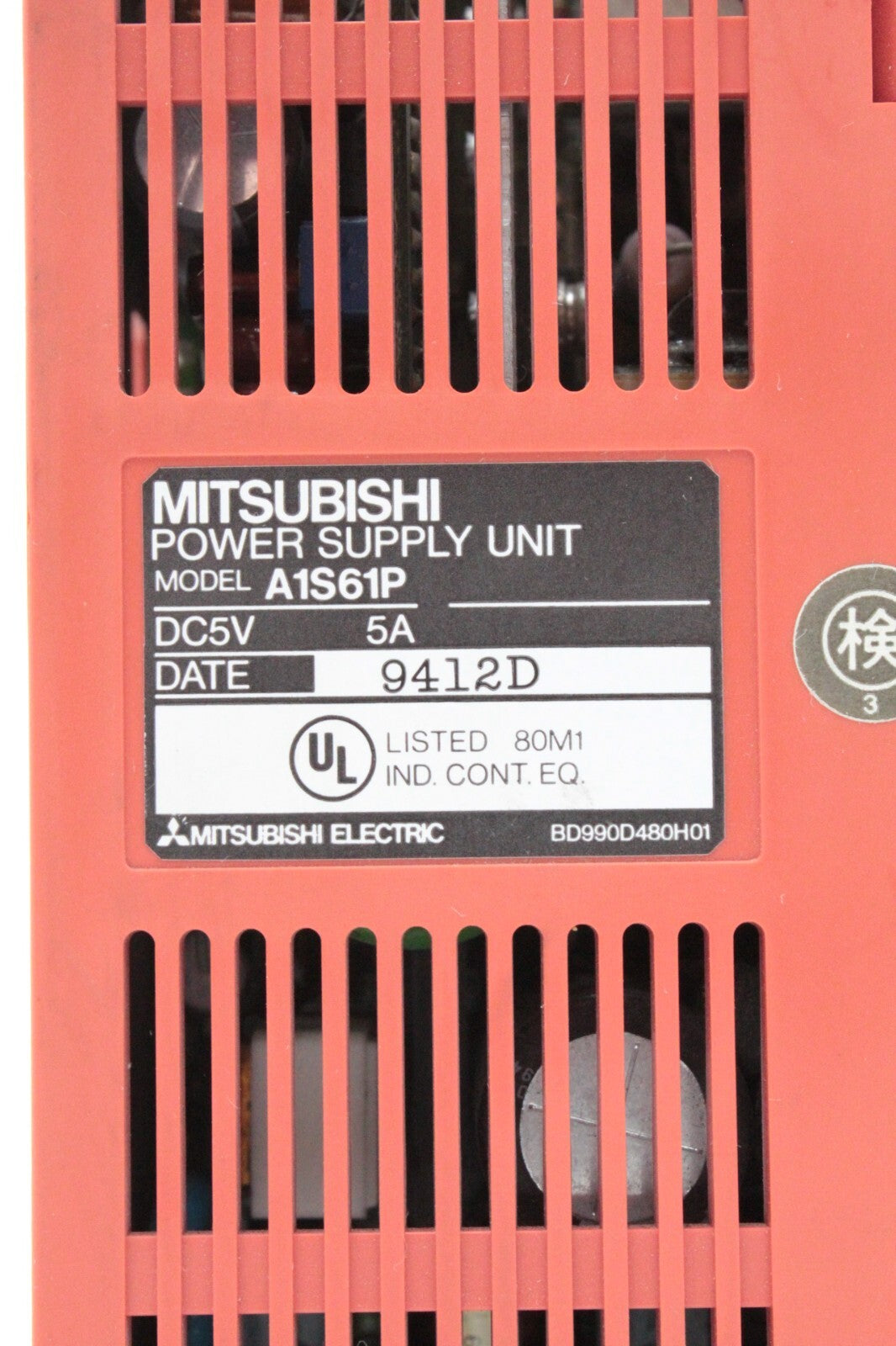 Mitsubishi A1S61P Power Supply Unit (No Cover)
