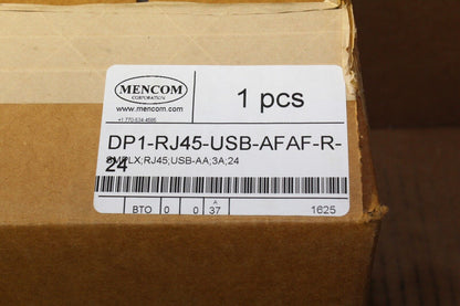 Mencom Corporation DP1-RJ45-USB-AFAF-R-24 Panel Interface Connector