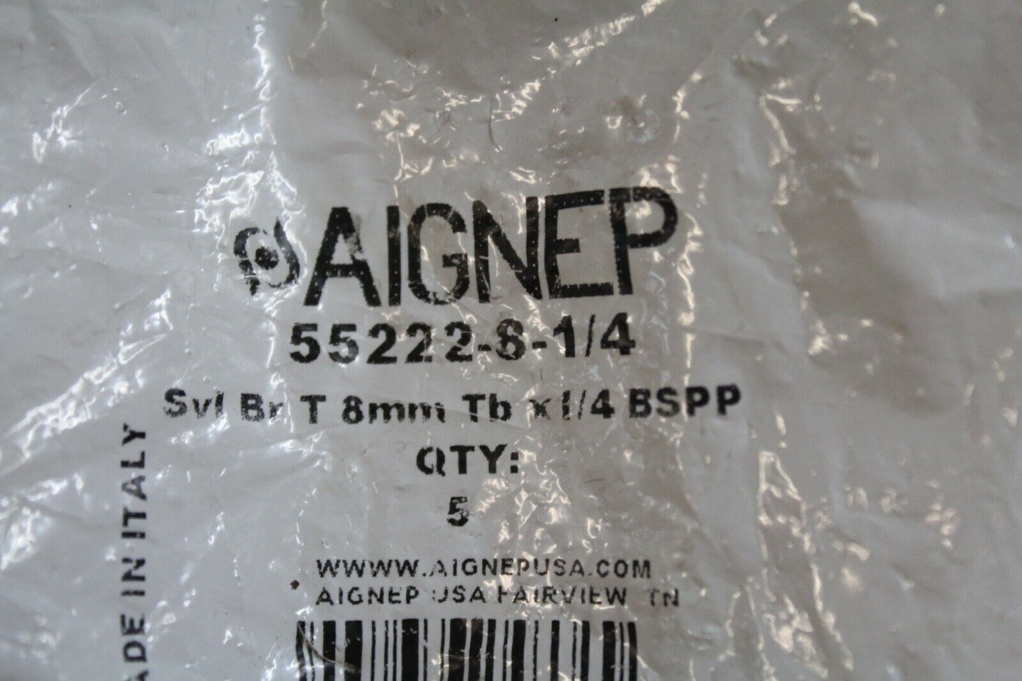 (5) Aignep 55222-8-1/4 