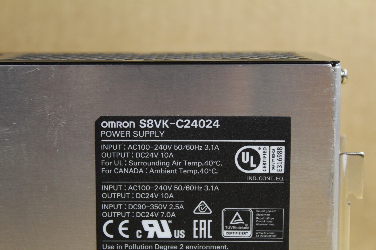 Omron S8VK-C24024 Power Supply