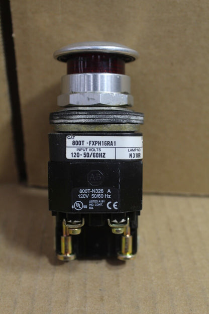 Allen Bradley 800T-FXPH16RA1 E-Stop Push Button